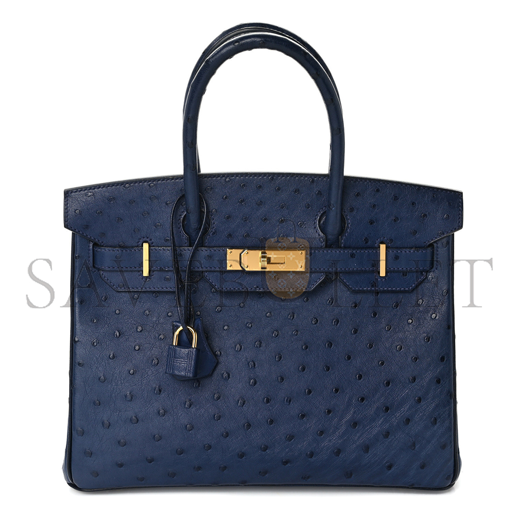 H**mes master birkin 30 blue iris 1232356 (30*24*16cm)